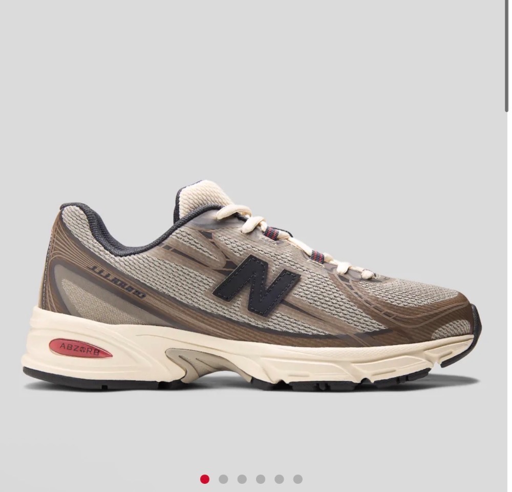 JJJJound x New Balance 740 Paper White Stoneware — 42, Novo