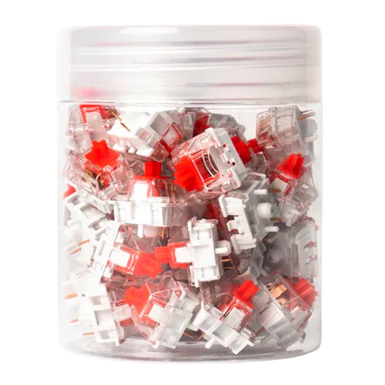 Switches Keychron Super, 45 Pecas, Red, G288