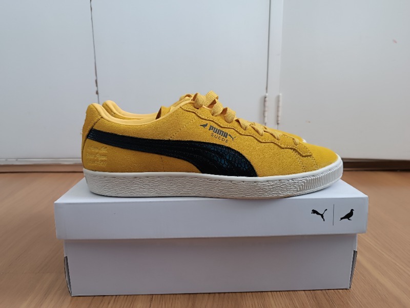 Staple x Puma Suede Yellow Black — 42, Novo