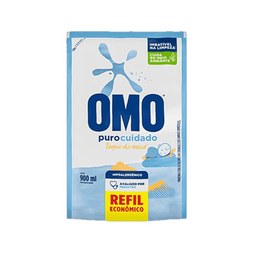 Omo Sabão líquido puro cuidado 900ml