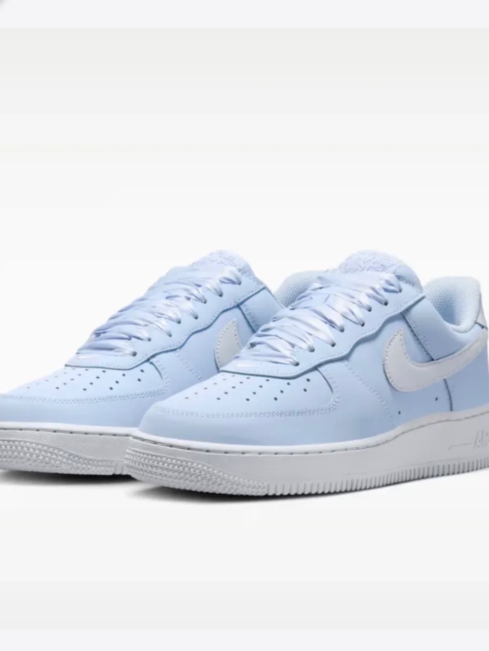 Nike Air Force 1 Low Retro Hydrogen Blue Feminino — 34, Novo