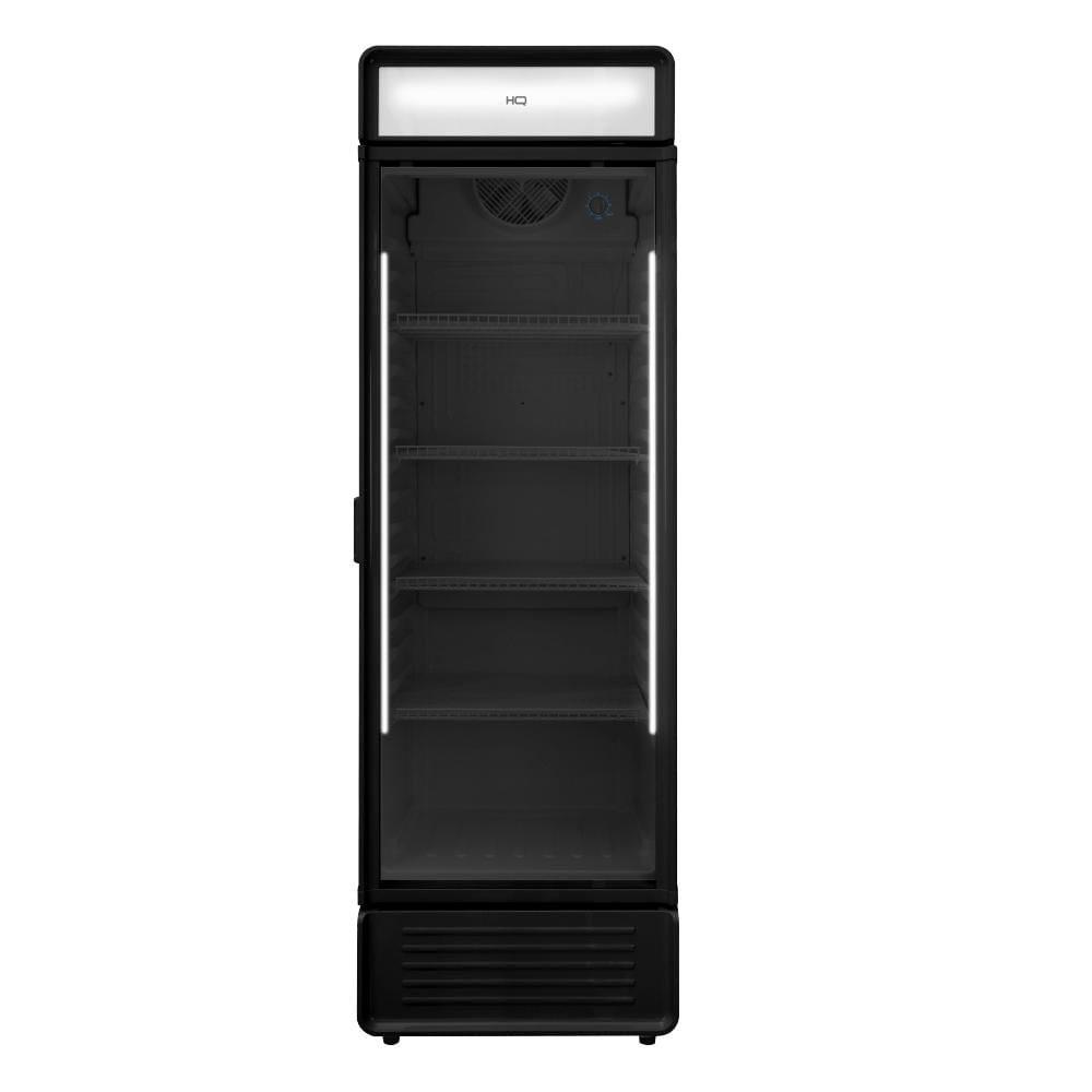 Refrigerador Expositor Vertical HQ 439 Litros Porta de Vidro Preto HQ-439REVPVX 220
