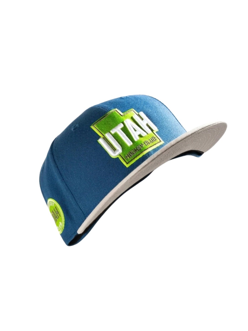 Boné New Era 59FIFTY Utah Hockey Club Seashore Blue — 7-5/8, Novo