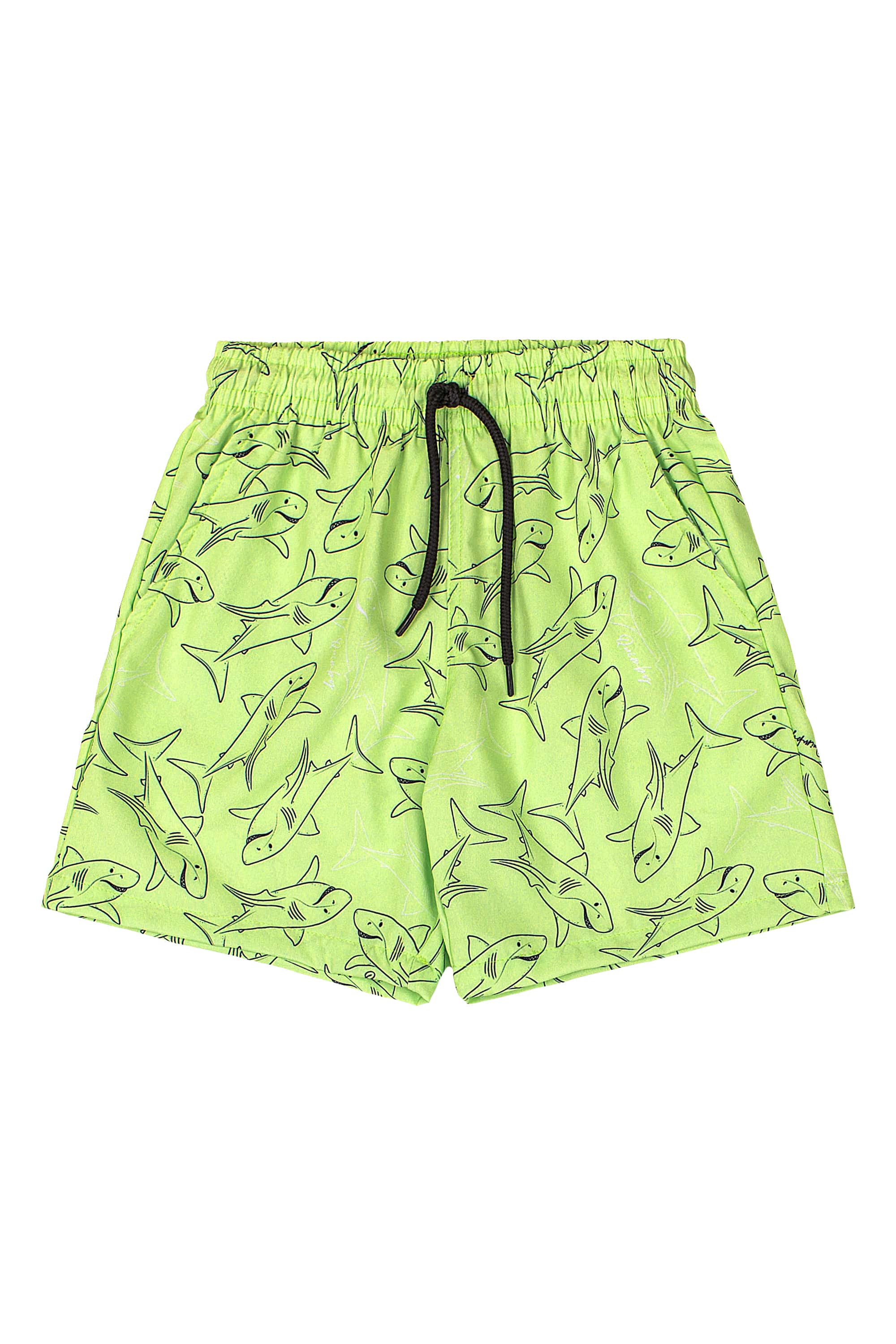 Bermuda Boxer Infantil em Microfibra (Verde) Quimby — 01