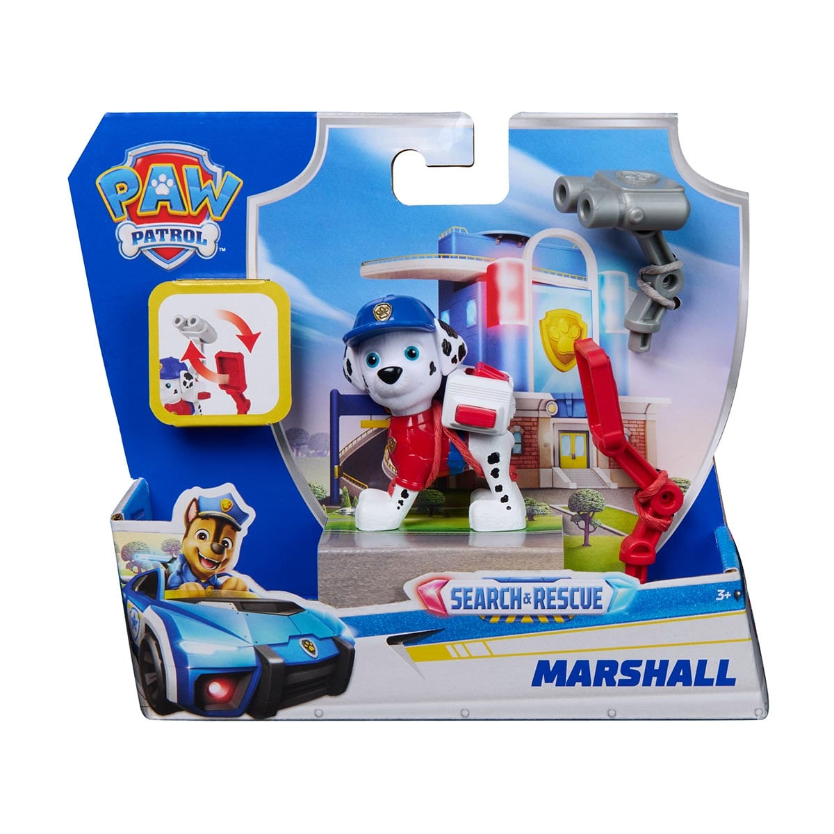 Boneco Marshall Série Search & Rescue - Patrulha Canina