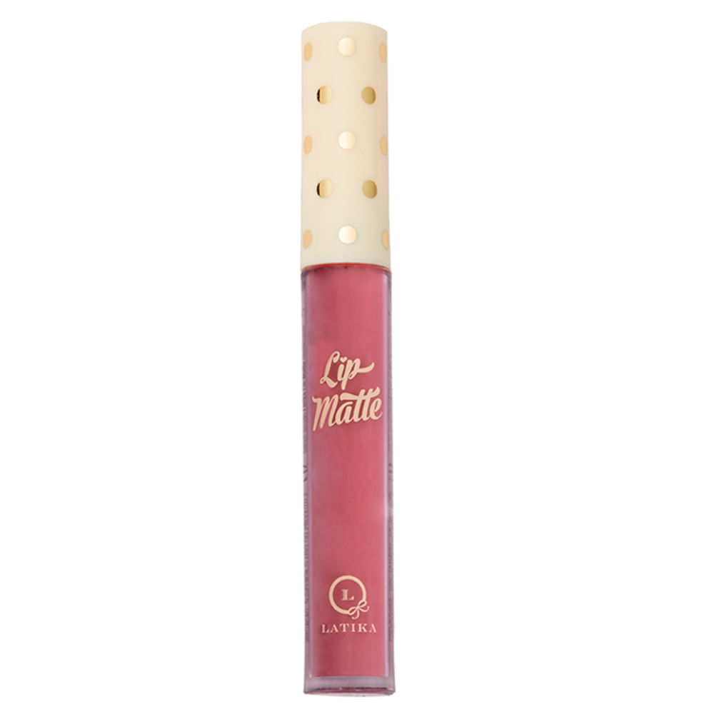 Batom Líquido Latika Lip Matte 4ml — Nº 50 Nude