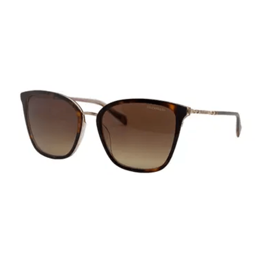 Óculos de Sol Feminino Hickmann ACACIA 12 G21 Marrom Brilho