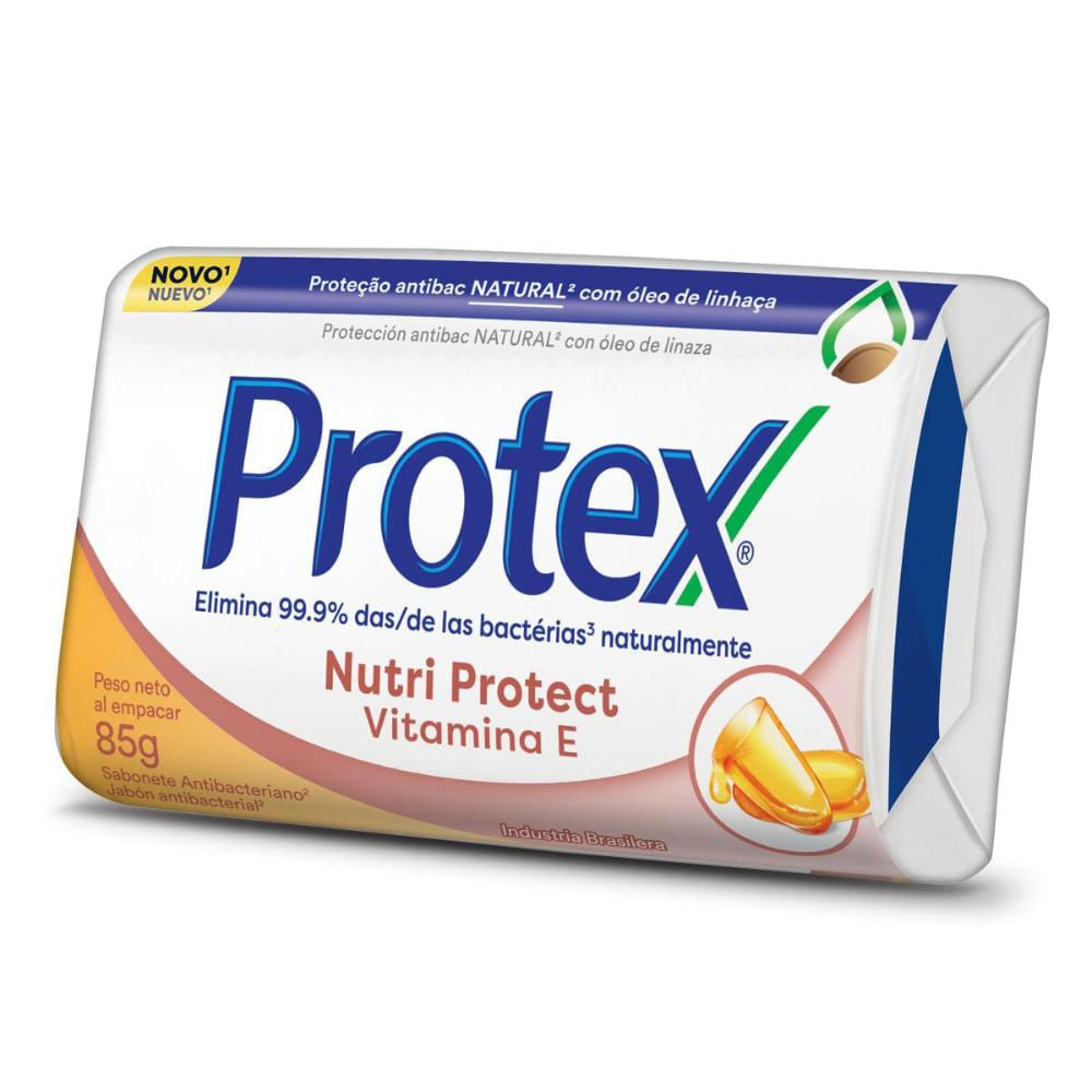 Sabonete em Barra Antibacteriano Protex Nutri Protect Vitamina E 85g
