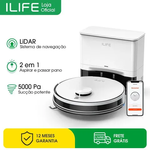 Robô Aspirador Mopa ILIFE A30 PRO 5000Pa