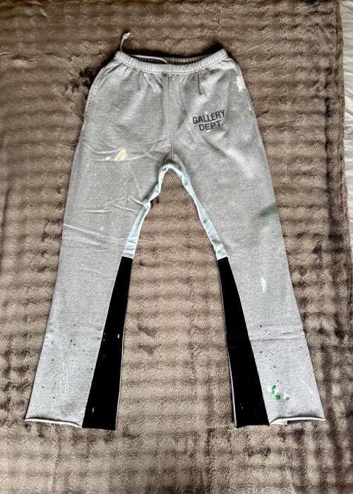 Calça Gallery Dept. GD Flared Sweatpant Grey — M, Usado