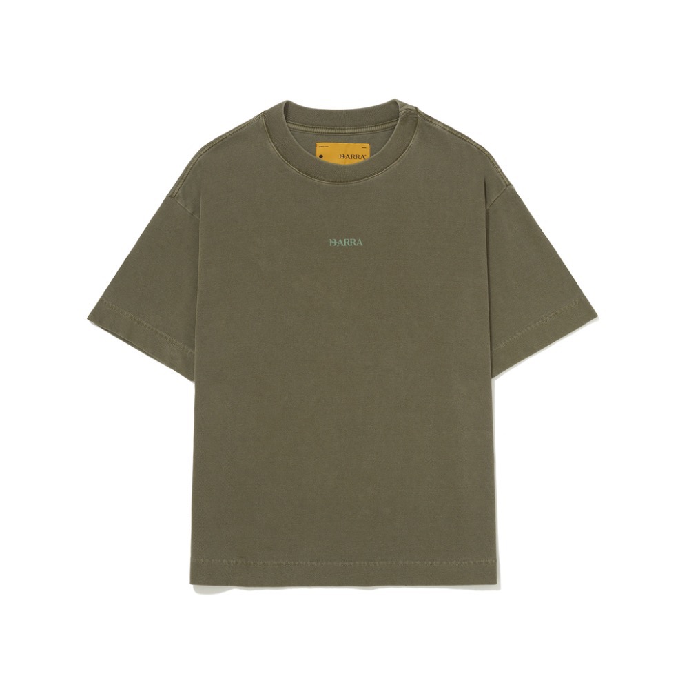 Camiseta Barra Crew Barra Logo Estonada Green — P / M / G, Novo