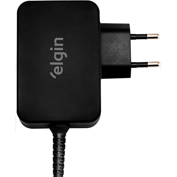 Fonte de alimentação para notebook, Usb-c, Bivolt, 65w, Elgin CX 1 UN