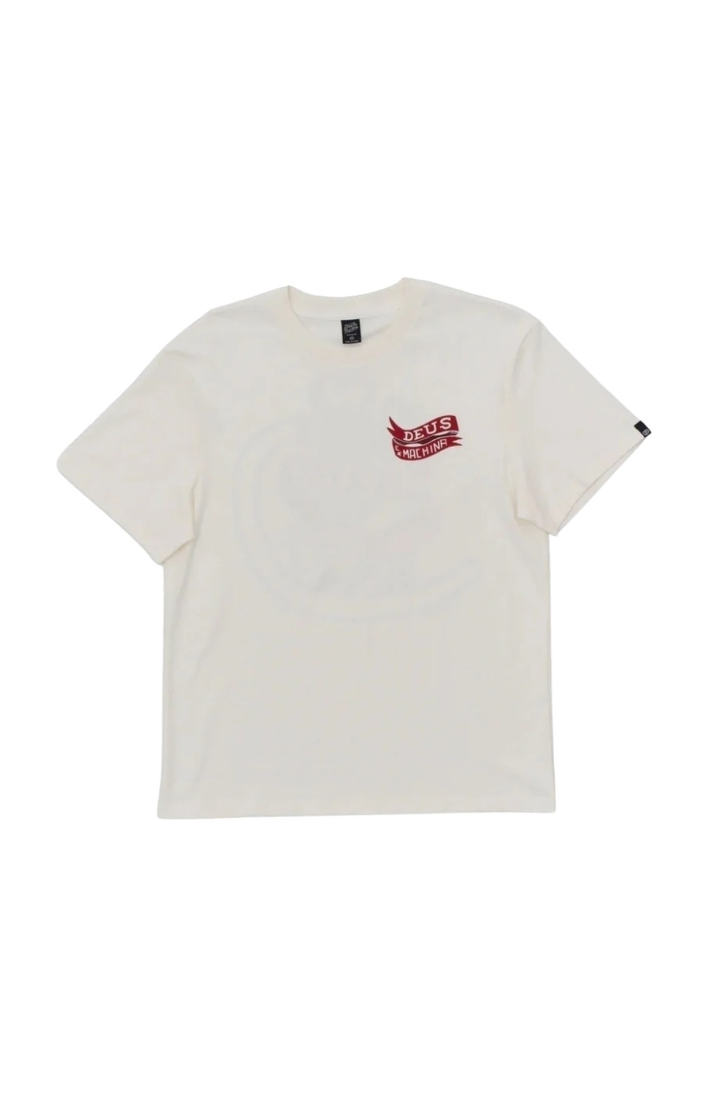 Camiseta Deus Ex Machina Jailer Sappy Box Fit White — M / XG, Novo