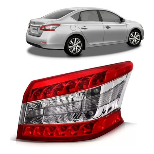 Lanterna Traseira Sentra 2014 2015 2016 C/led Mega Desconto