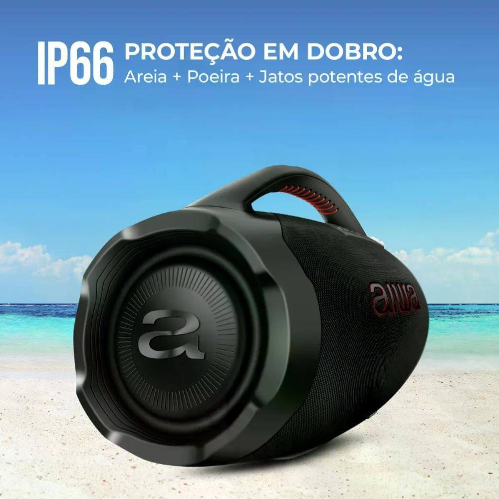Foto 2 de CAIXA BOOMBOX PLUS AIWA AWS-BBS-01B 20