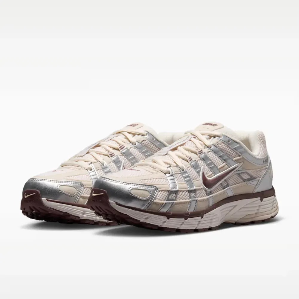 Nike P-6000 Phantom Metallic Silver Light Orewood Brown — 34 / 35 / 36 / 37 / 38 / 39, Novo