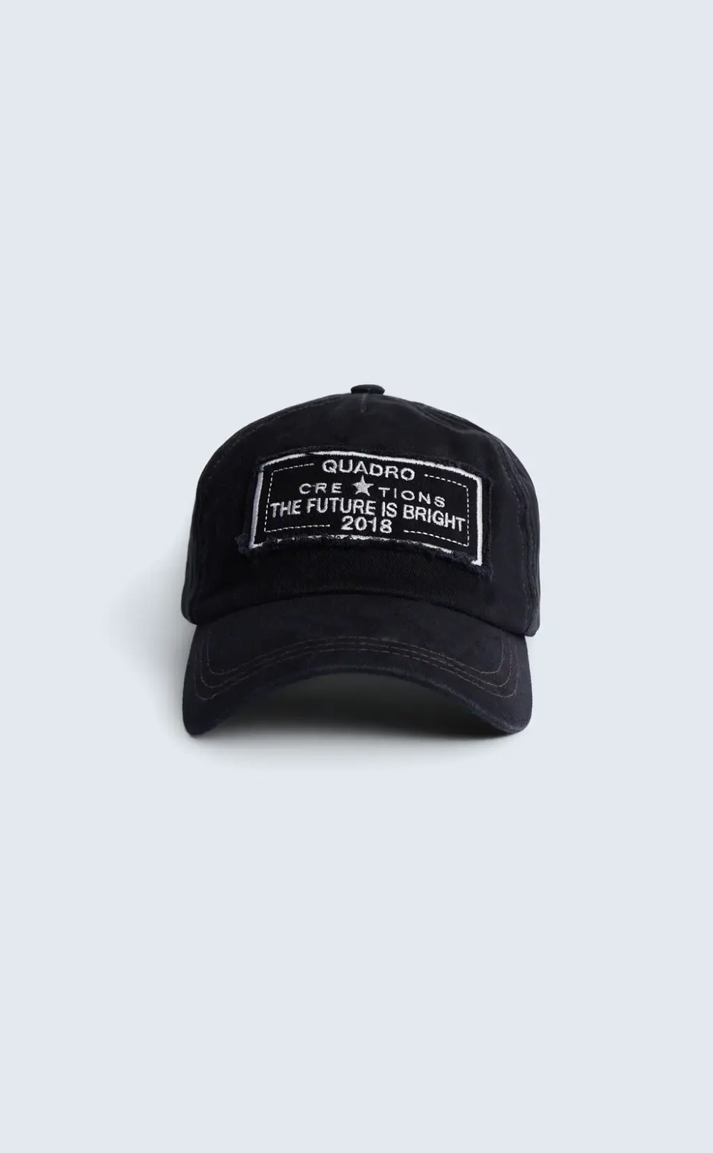 Boné Quadro Creations Dad Hat Future Is Bright Black — Único, Novo