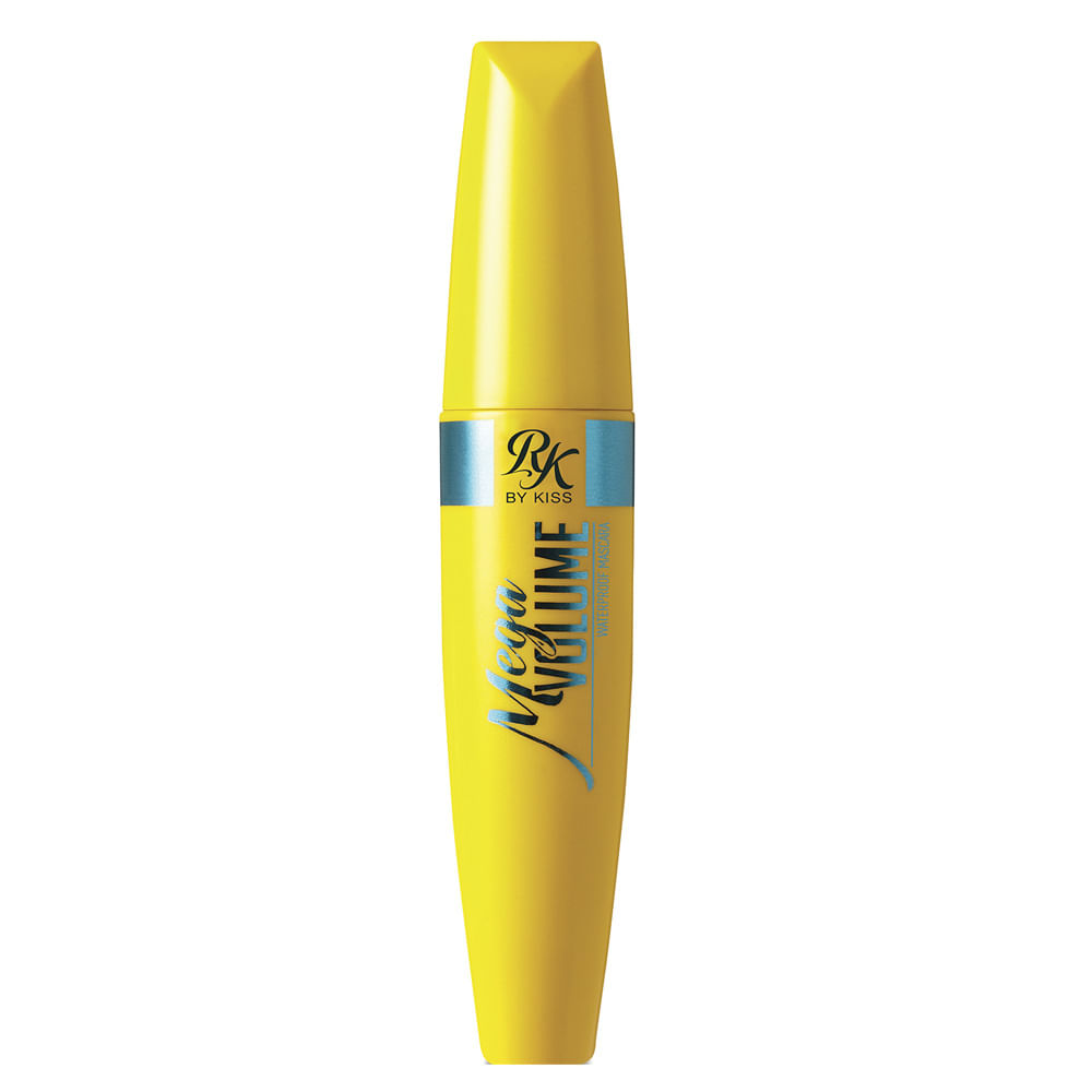 RK By Kiss Mega Volume Waterproof First Kiss - Máscara para Cílios — Preto