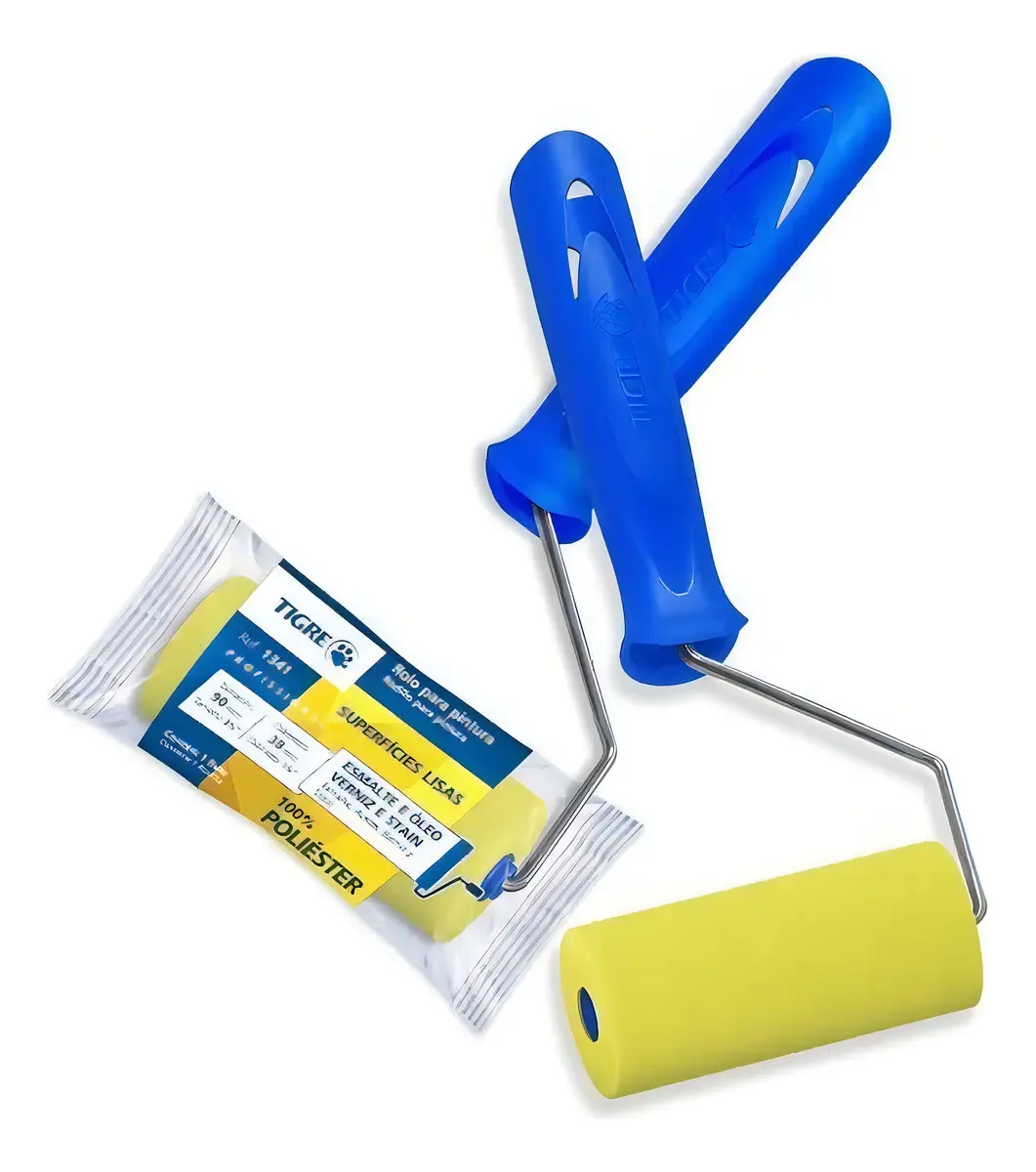 ROLO ESPUMA 1341-090 AMARELO TIGRE