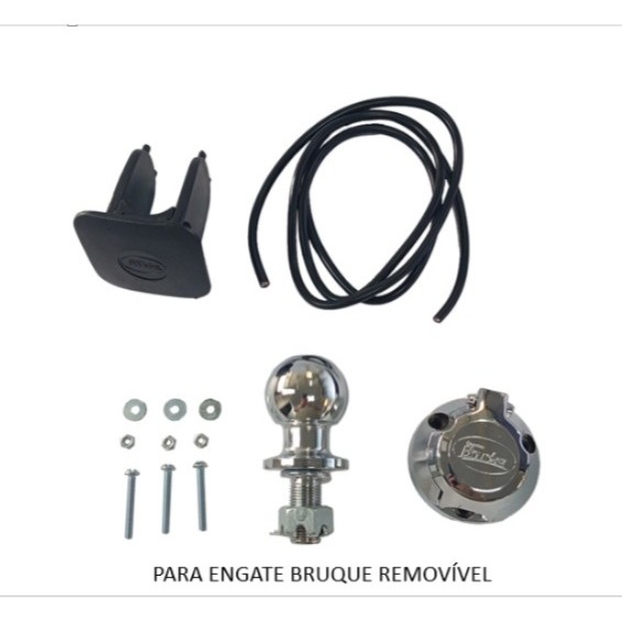 Kit para Engate Reboque Removível Brucke