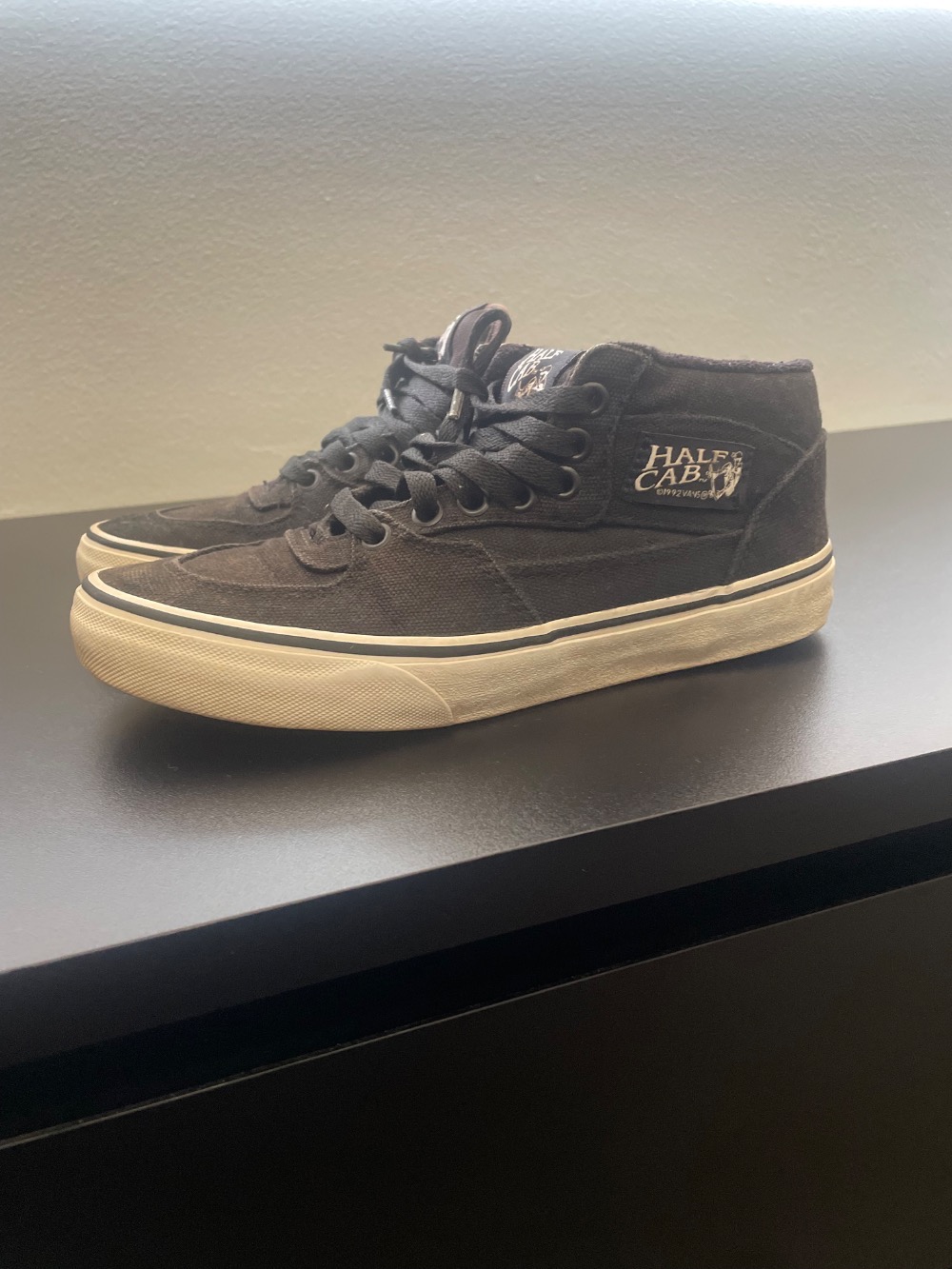 Vans Half Cab Black White — 36, Usado