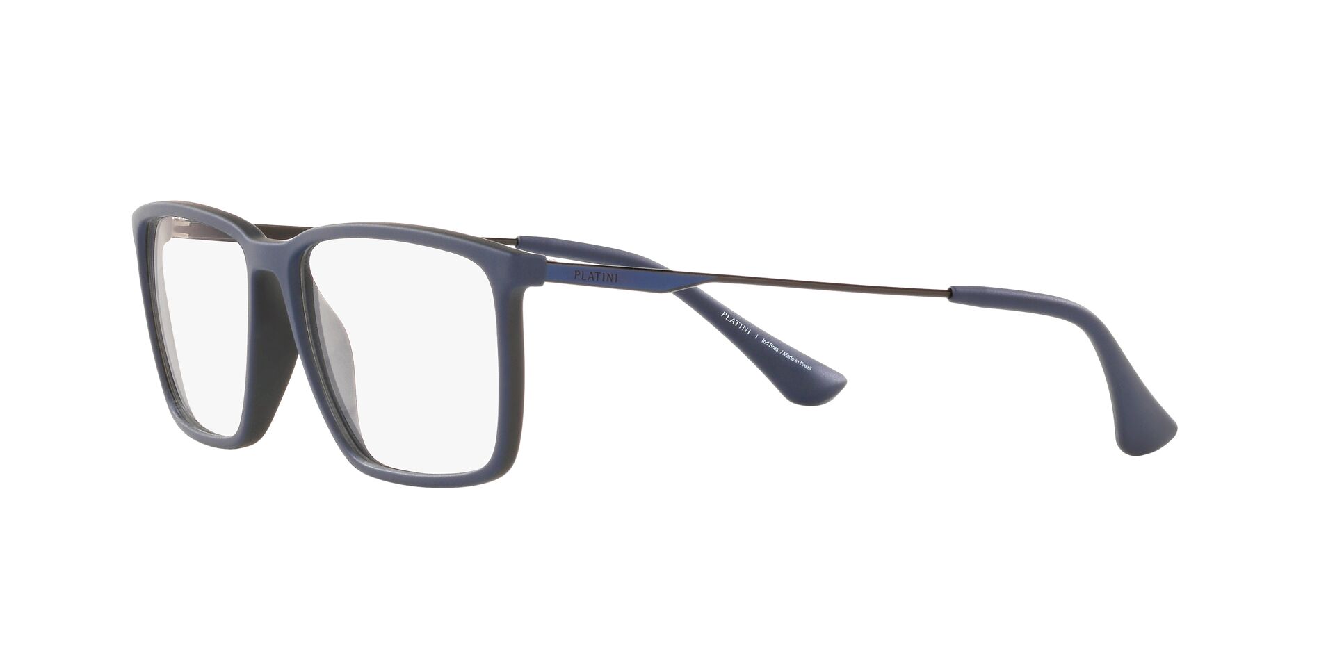 Foto 3 de Armação de Óculos de Grau Platini, modelo P93156, cor G780, tamanho 58