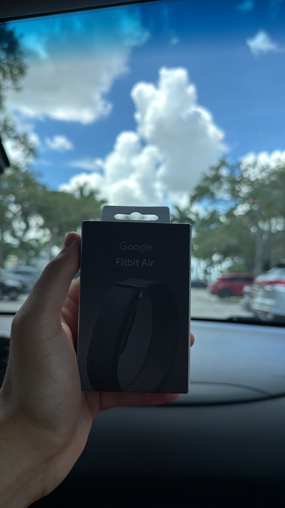 Relógio Google Fitbit Air Black — Único, Novo