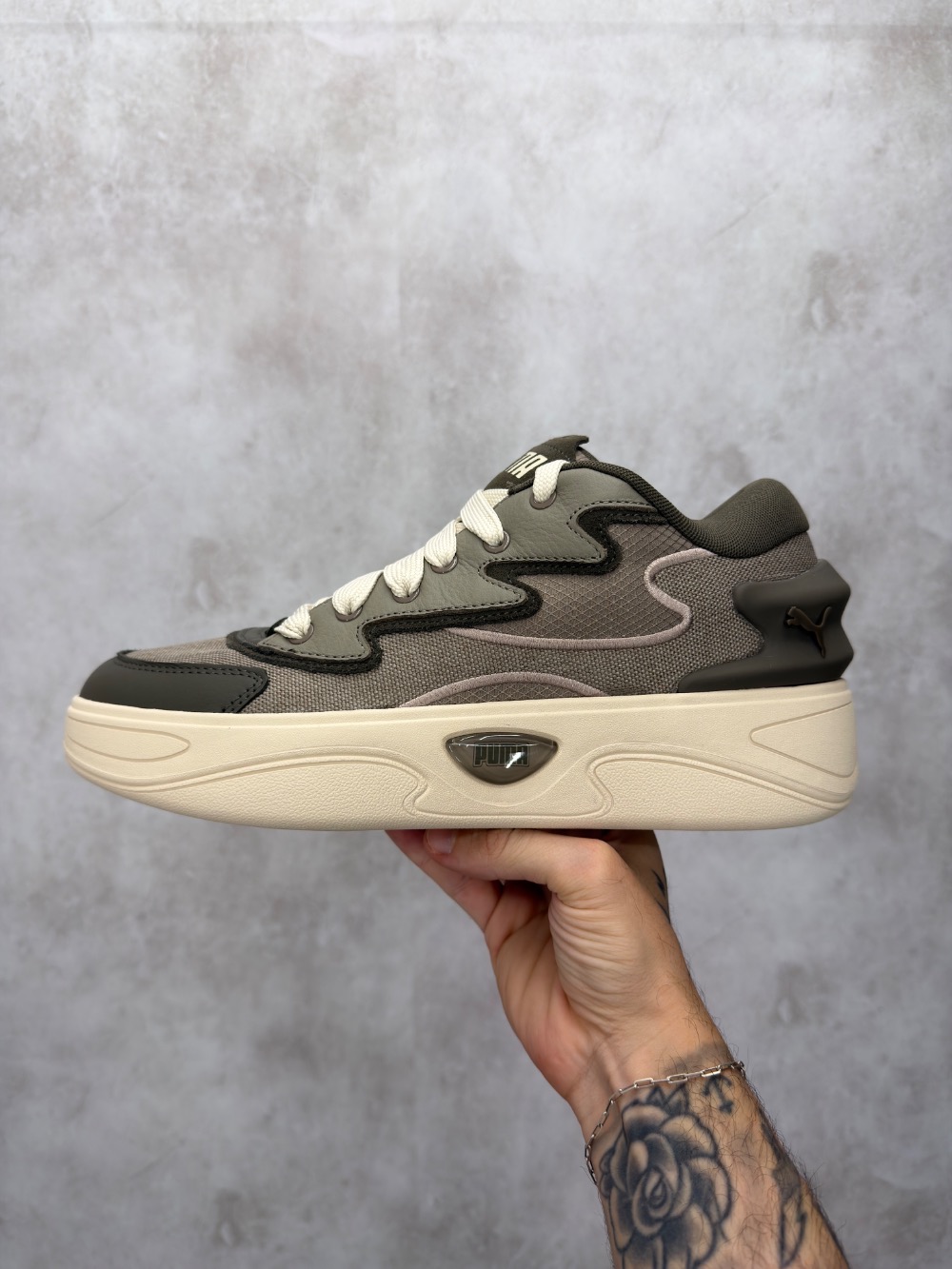 Puma Five-0 Mouse Gray Matte Bronze Alpine Snow — 39 / 41 / 42 / 43, Novo