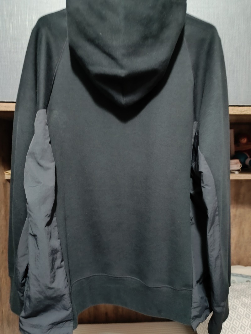 Foto 2 de sacai x Nike Moletom Pullover Soft Fleece Black — G, Usado