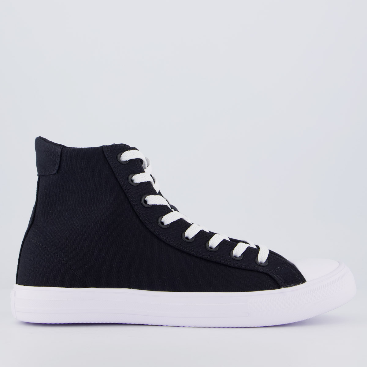 Tênis Converse Day One Original Cano Alto Preto e Branco