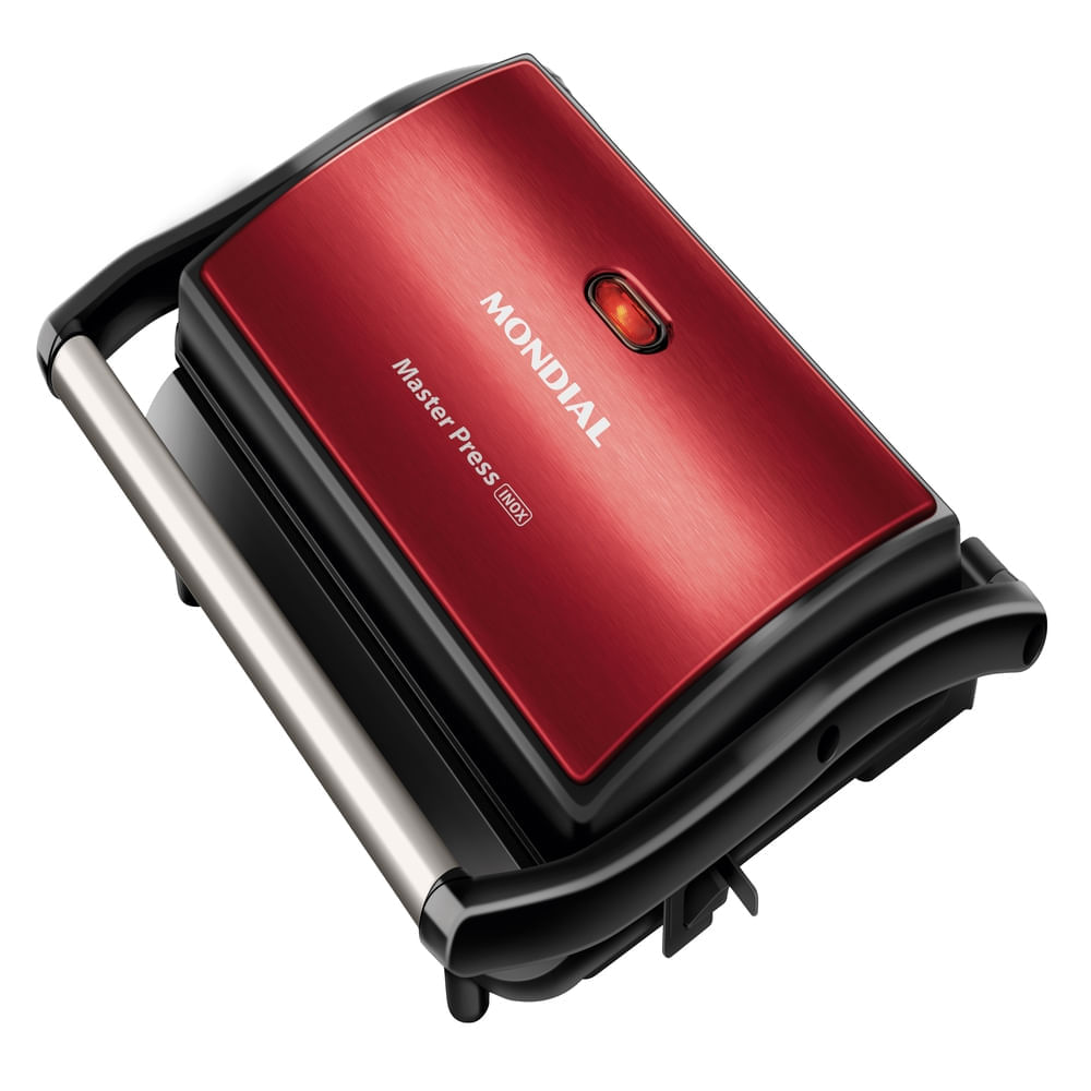 Master Press Inox Mondial Vermelho 1000W PG-01-RC-CL 110