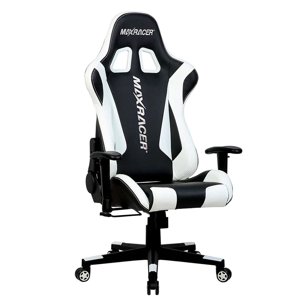 Foto 4 de Cadeira Gamer MaxRacer Skilled Branca