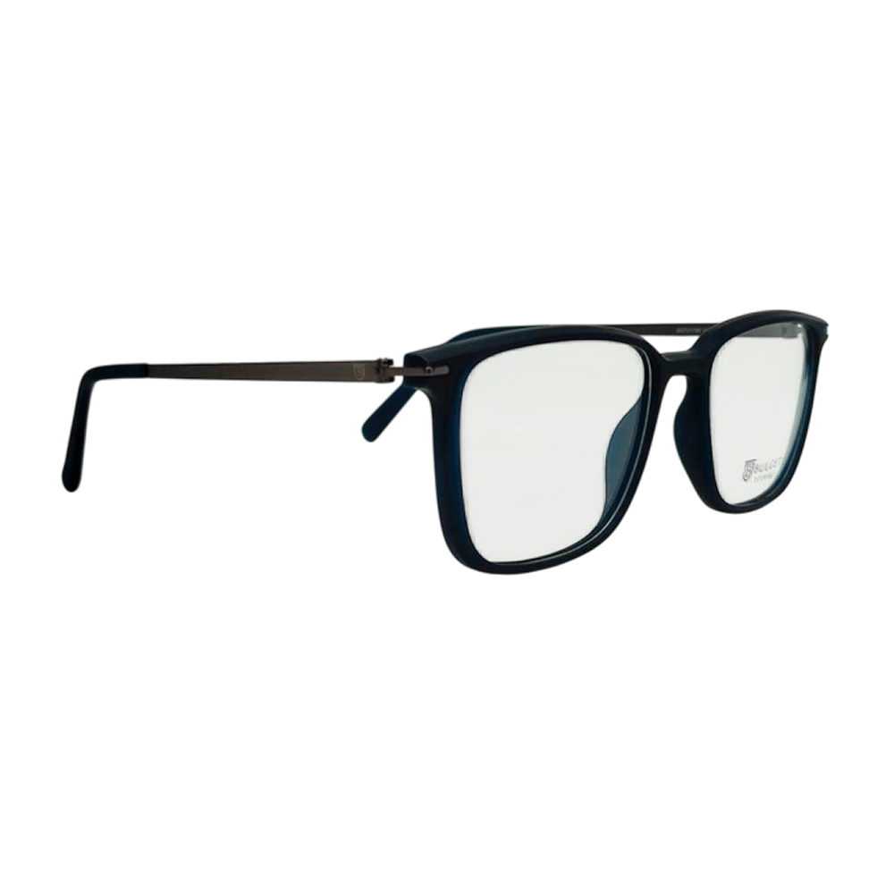 Armação para Óculos de Grau Masculino Bulget BG7211MI Azul Fosco