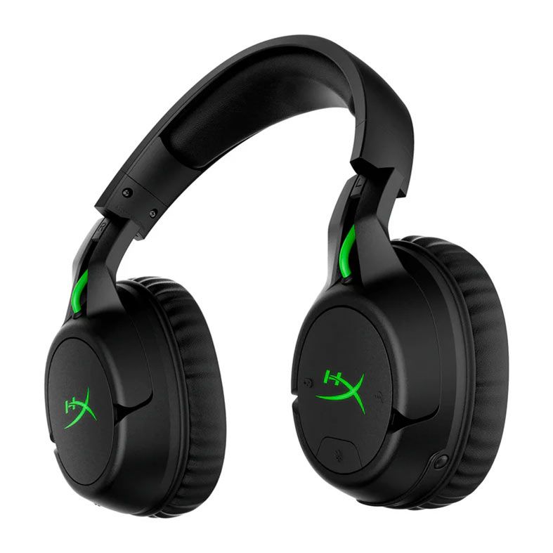 Foto 4 de Headset Gamer HyperX CloudX Flight, Xbox, Drivers 50mm, Wireless, Preto e Verde, 4P5J6AA