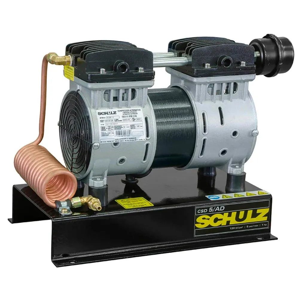 Motocompressor Isento de Oléo CSD 220V 5pcm 1hp Schulz
