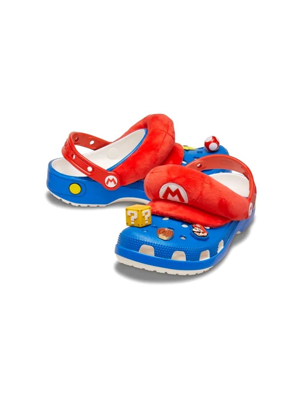 Super Mario x Crocs Classic Clog Mario Blue — 35 / 36 / 37 / 38 / 39 / 40, Novo