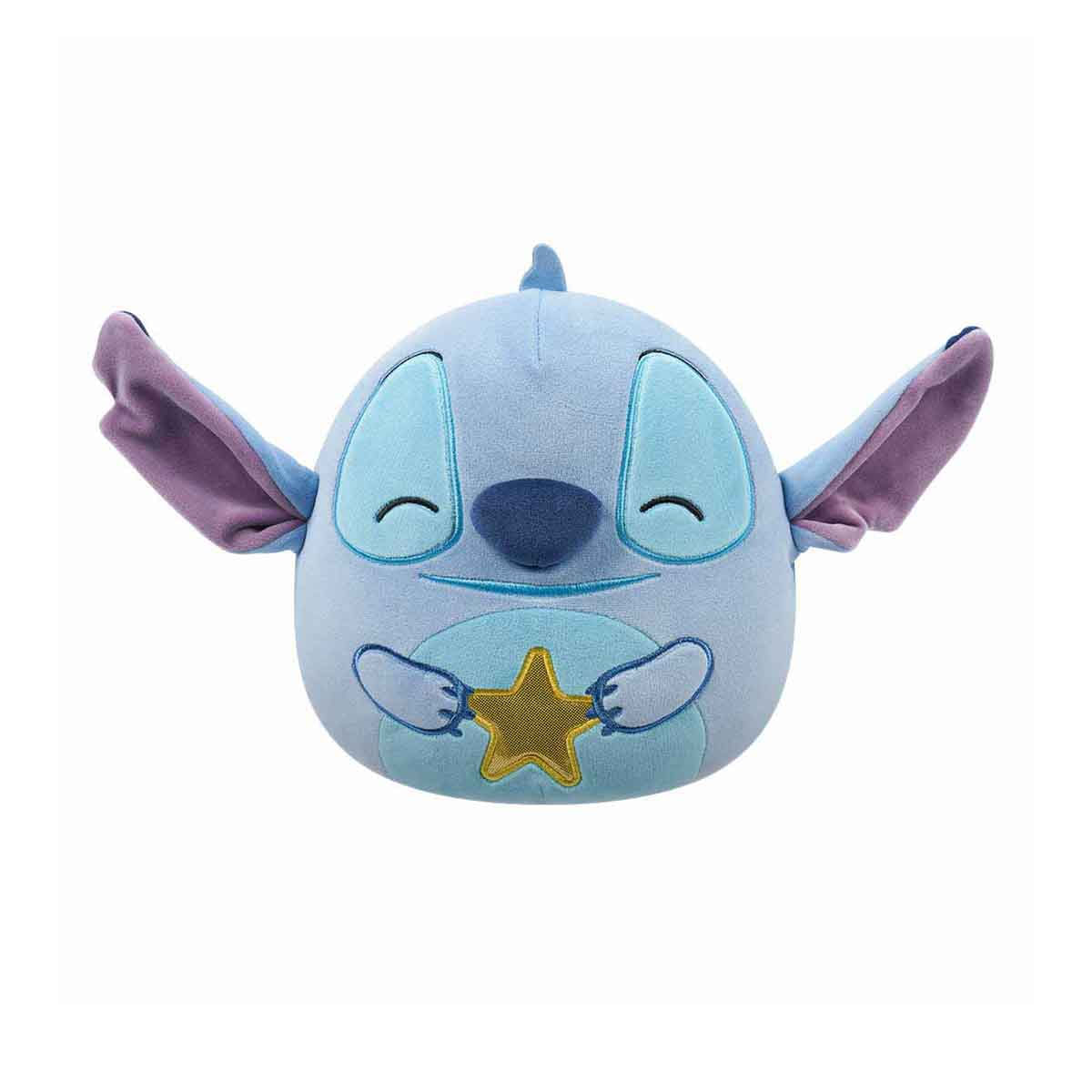 Pelúcia Squishmallows 20Cm Do Stitch Com Estrela - Disney