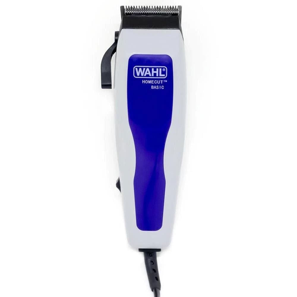 Máquina de Cortar Cabelo Wahl Home Cut Basic 9155 com 8 Pentes - Cinza/Azul Azul / 220