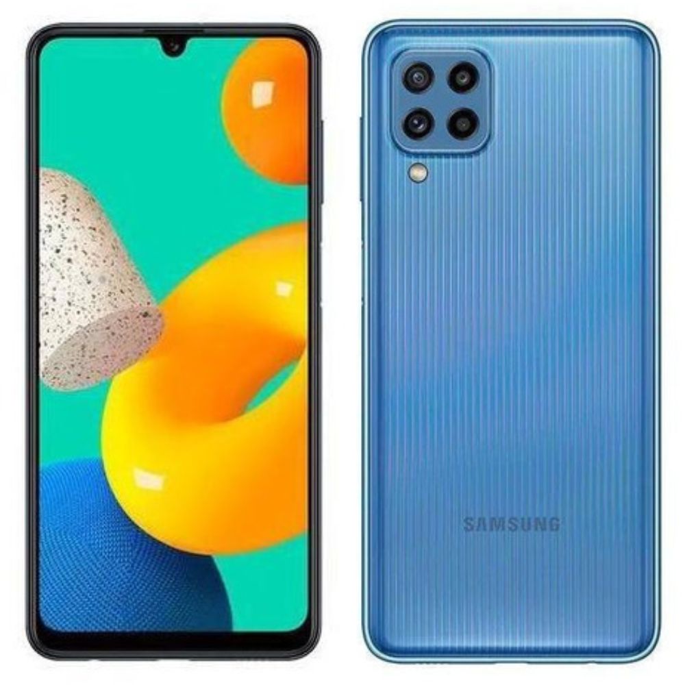 Seminovo: Samsung Galaxy M32 128 GB Azul - Excelente