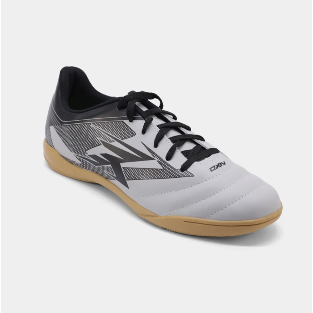 Tenis Futsal OXN Vip Alcance Adulto - Cinza - 41