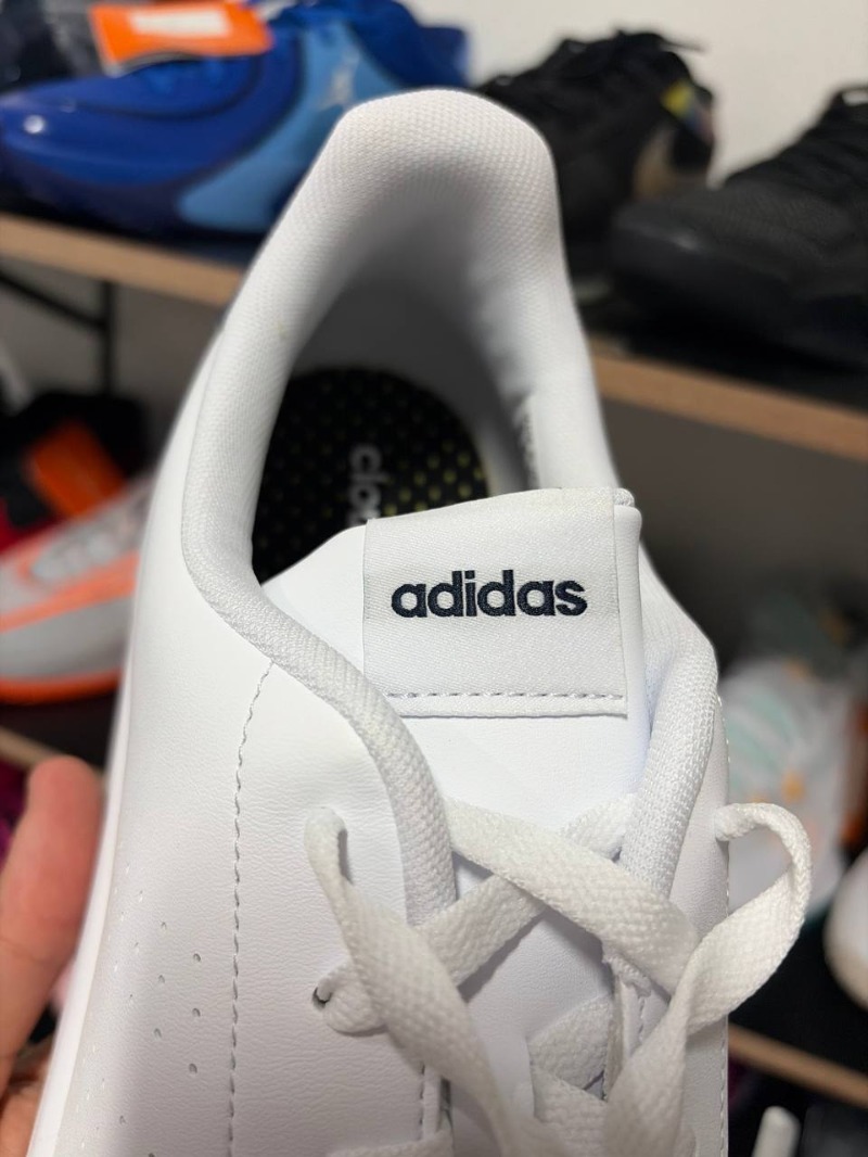Foto 2 de adidas Advantage Base 2.0 Cloud White Collegiate Green — 47, Novo