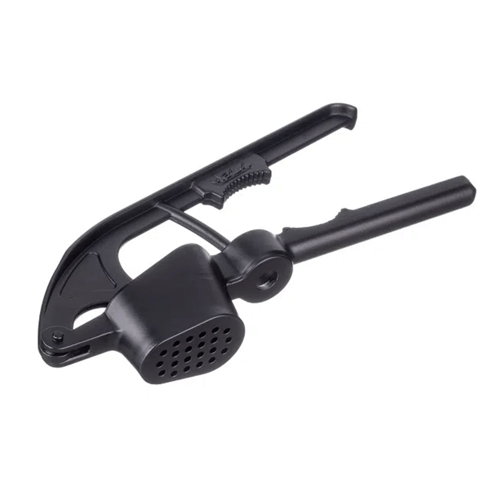 Espremedor De Alho Plus Em Alumínio Preto - Weck
