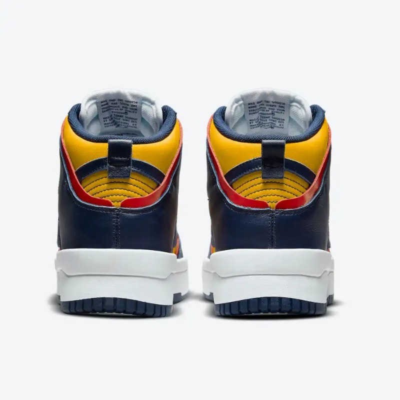 Foto 4 de Nike Dunk High Up Rebel Michigan — 41, Novo