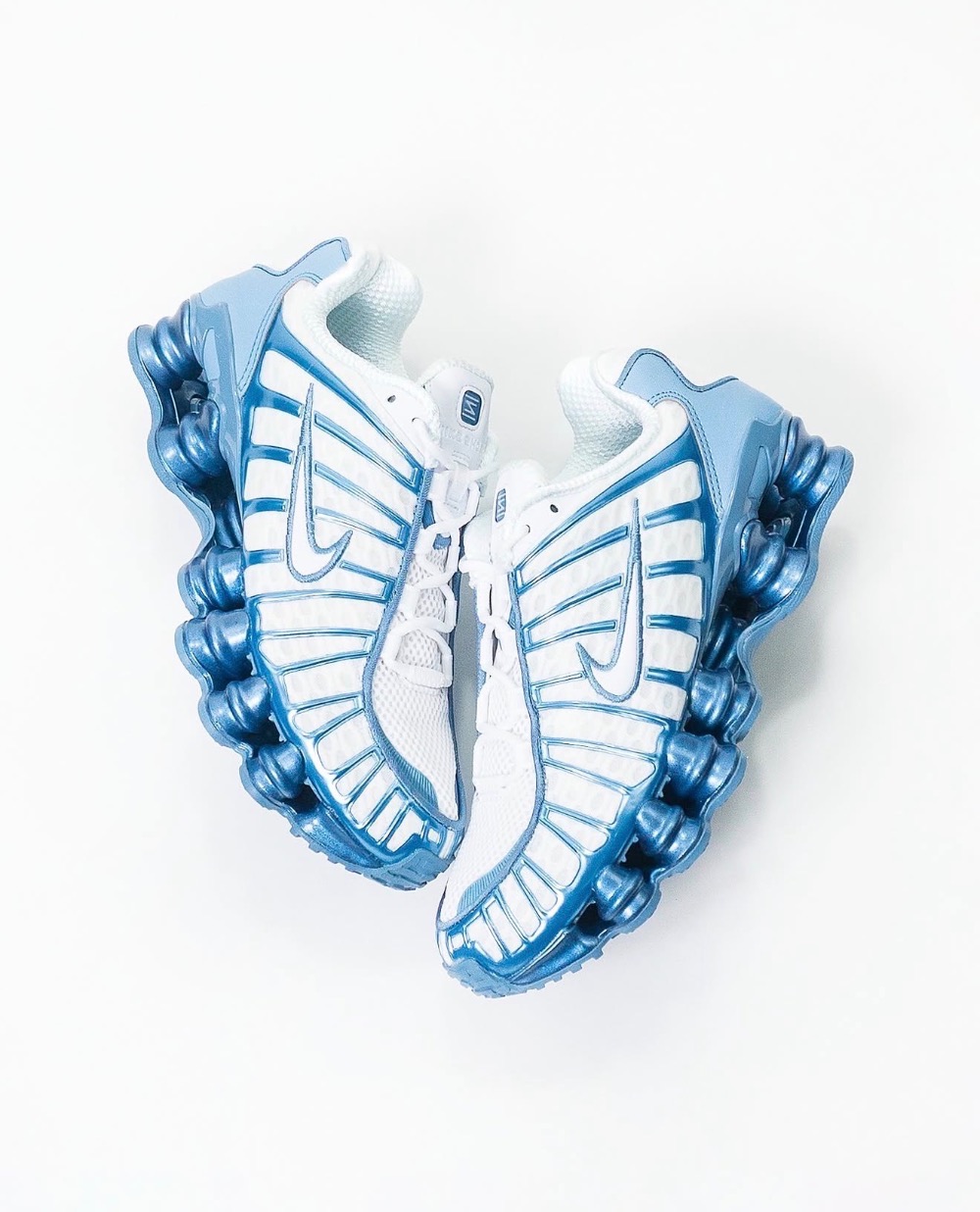Nike Shox TL White Work Blue — 37, Novo