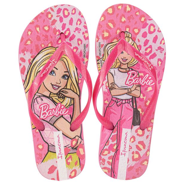 Chinelo Infantil Feminino Barbie Meu Encanto Ipanema 27291 ROSA 29/30