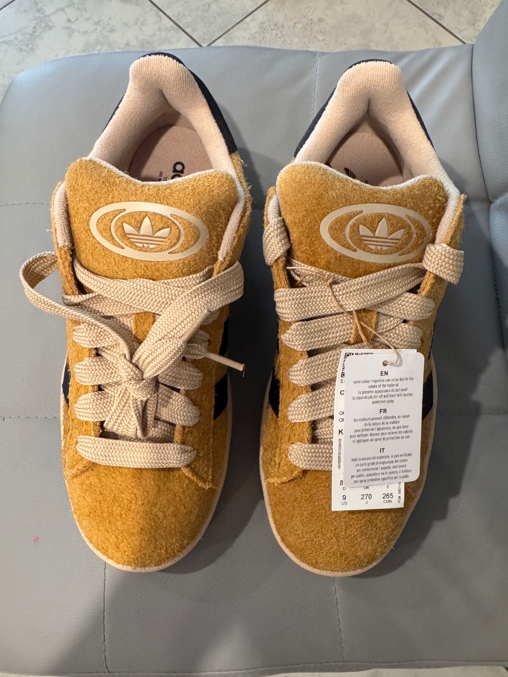 adidas Campus 00s Preloved Bronze Core Black Stone Khaki — 40, Novo