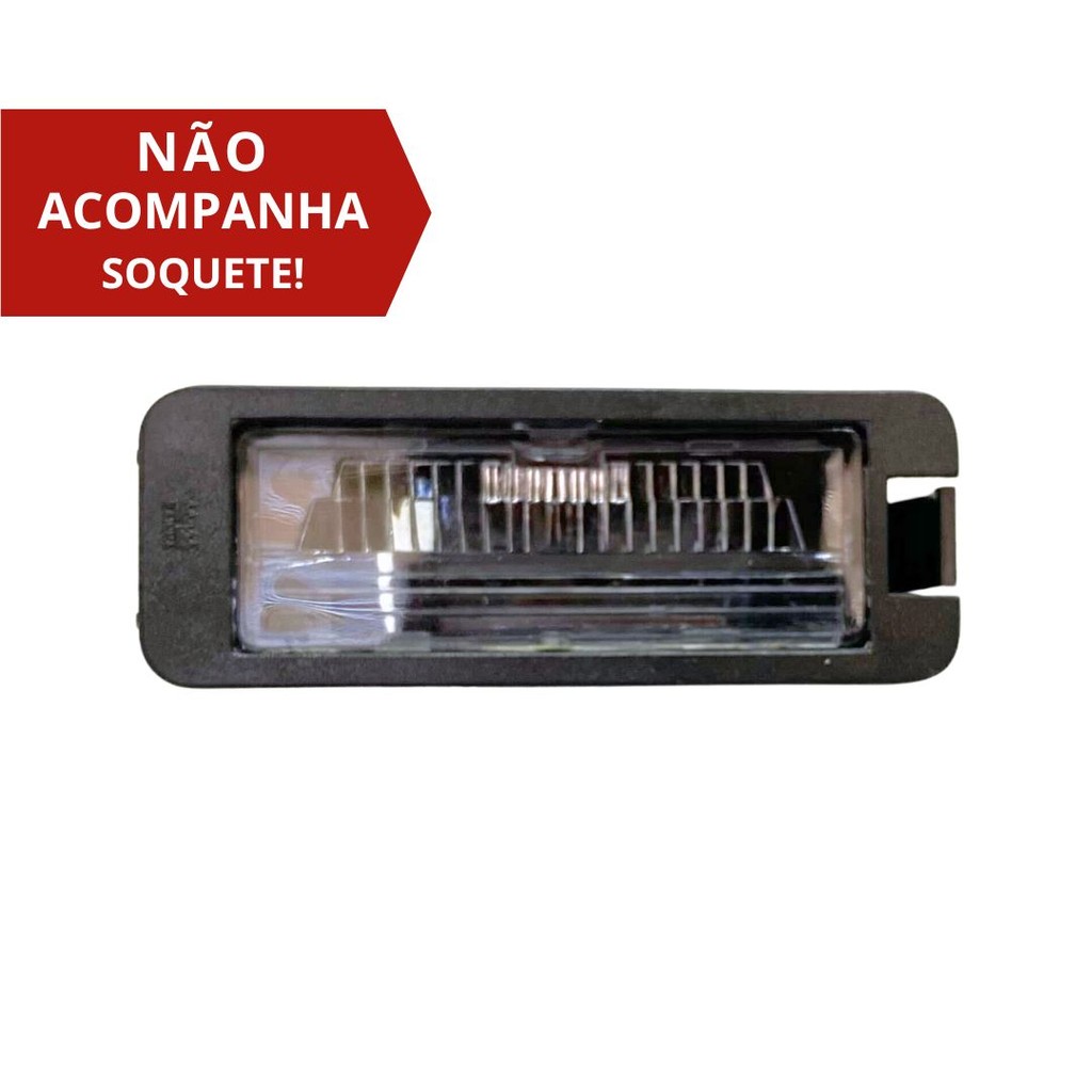 Foto 2 de Lanterna Placa Para Golf Gol Sem Soquete Luz Placa Polo Golf Com Lampadas