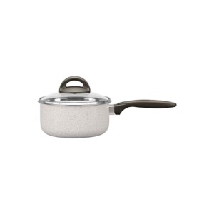 Brinox - Panela Com Tampa 16x8cm 1,3l Ceramic Life Suprema - Vanilla