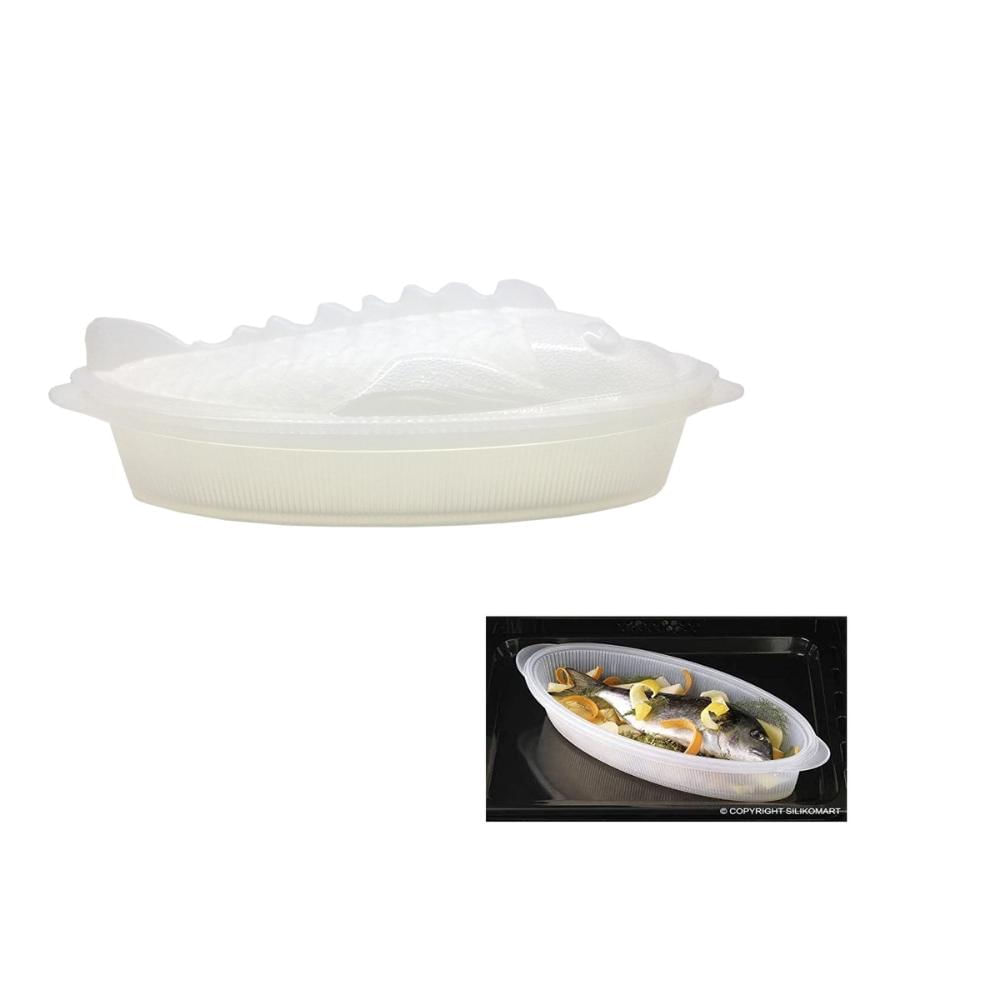Forma em Silicone para Peixe Cozinha Assado Luxo Silikomart