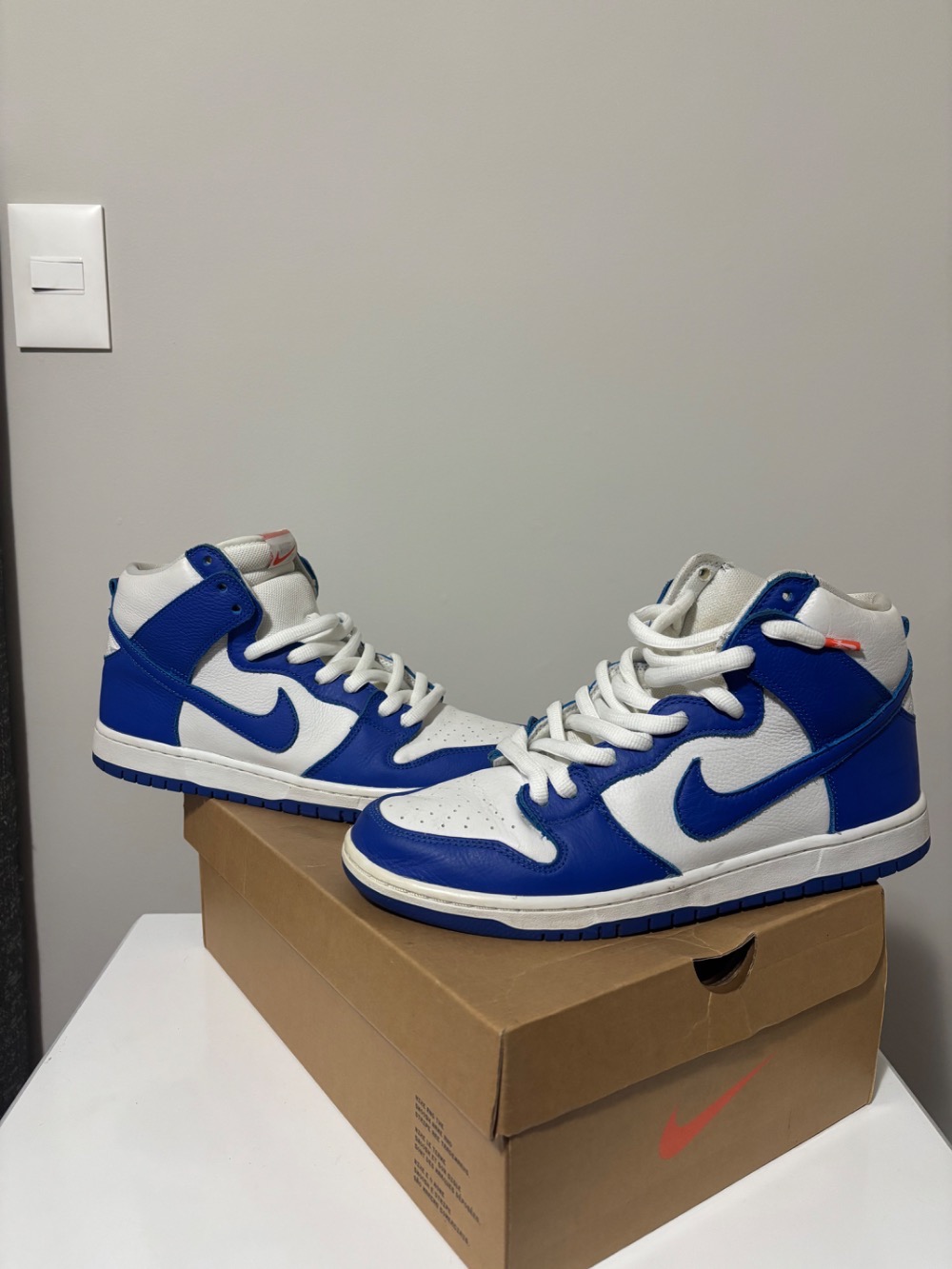 Nike SB Dunk High Pro ISO Kentucky — 43, Usado